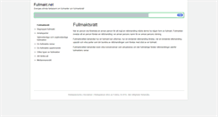 Desktop Screenshot of fullmakt.net